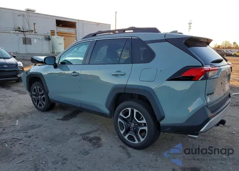 2019 Toyota Rav4 Adventure из США, поврежденный, VIN 2T3J1RFV7KW005221